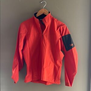 Arc'teryx Red Half-Zip Jacket